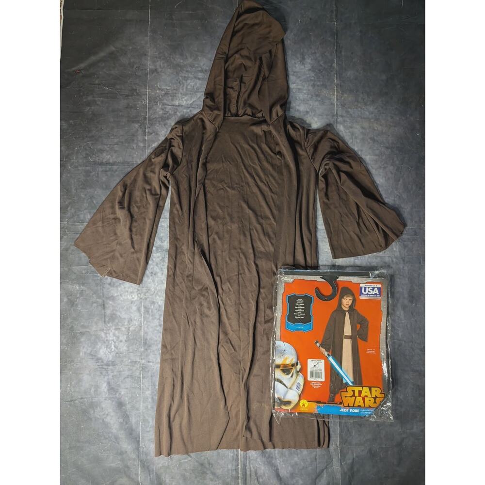 Disney Star Wars Jedi Robe Halloween Costume Cosplay Rubie's Kids S 4-6